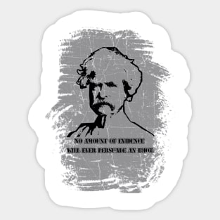 Twain said it best Sticker